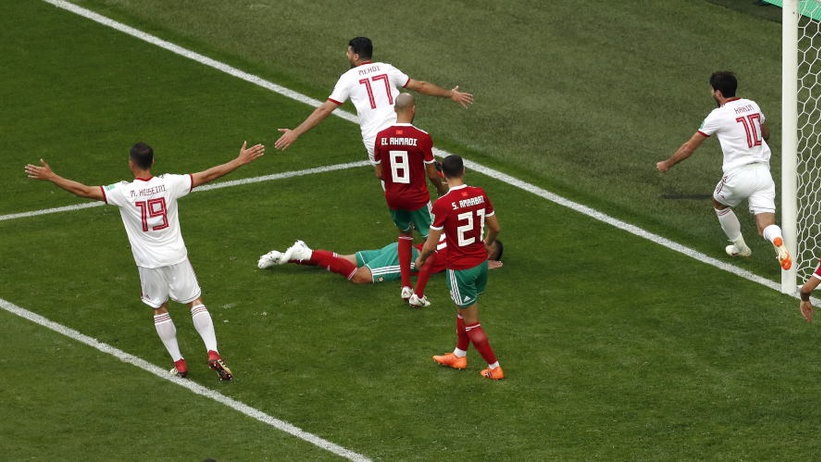Gol Bunuh Diri Pertama di Piala Dunia 2018 Benamkan Maroko