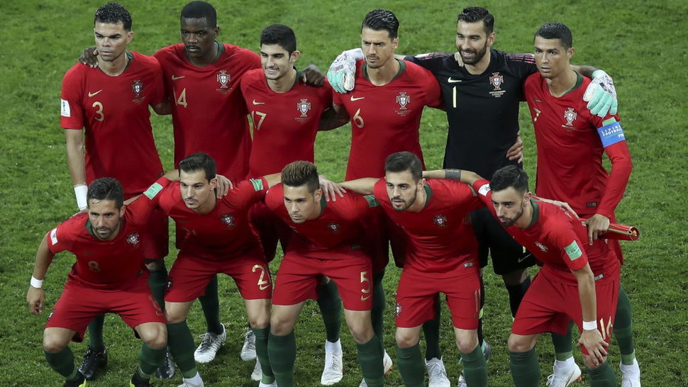 Profil Timnas Portugal di Euro 2020: Jadwal, Sejarah, dan Prestasi