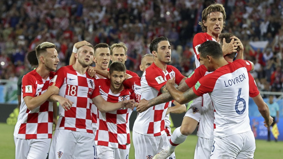 Hasil Kroasia vs Nigeria di Piala Dunia 2018 Skor Akhir 2-0