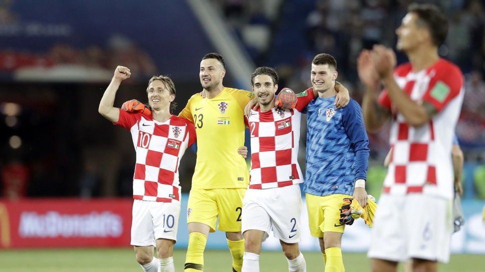Menang 2-0, Kroasia Putus Rekor Buruk di Piala Dunia