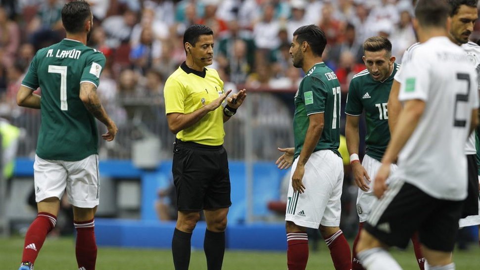 Wasit Jerman vs Meksiko Pernah Bertugas di Liga Indonesia