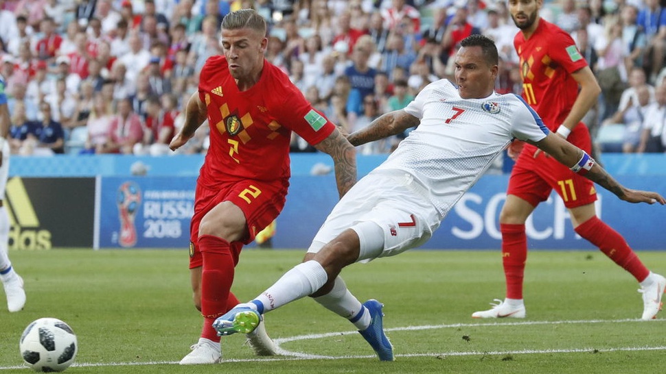Hasil Belgia vs Panama di Piala Dunia 2018, Skor Babak Pertama 0-0