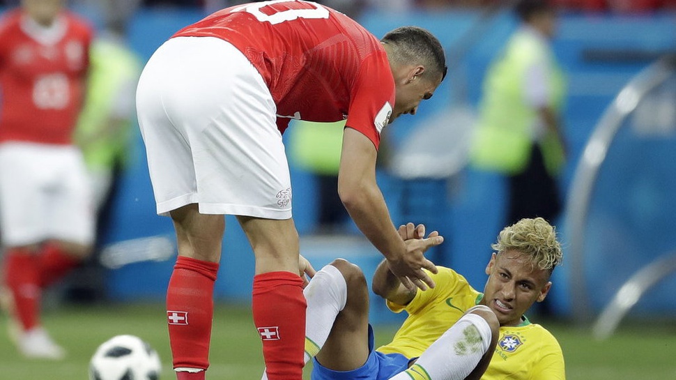 Hasil Piala Dunia: Brasil Menyerang Tapi Swiss Efektif, Skor 1-1