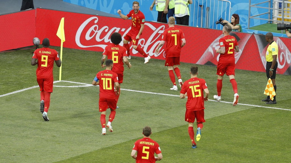 Hasil Belgia vs Panama di Piala Dunia 2018, Skor Akhir 3-0