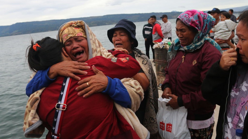 Korban Hilang Kapal Karam di Danau Toba Bertambah Jadi 189 Orang