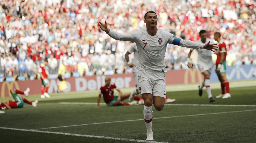 Daftar Top Skor Terbaru Piala Dunia 2018: Ronaldo & Costa Bersaing