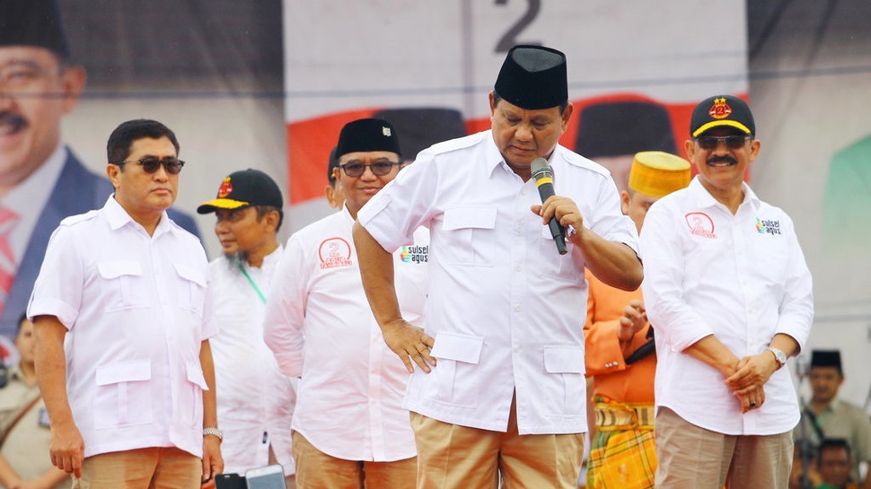 Pilkada Jabar 2018: Prabowo akan Mencoblos di TPS Bojong Koneng