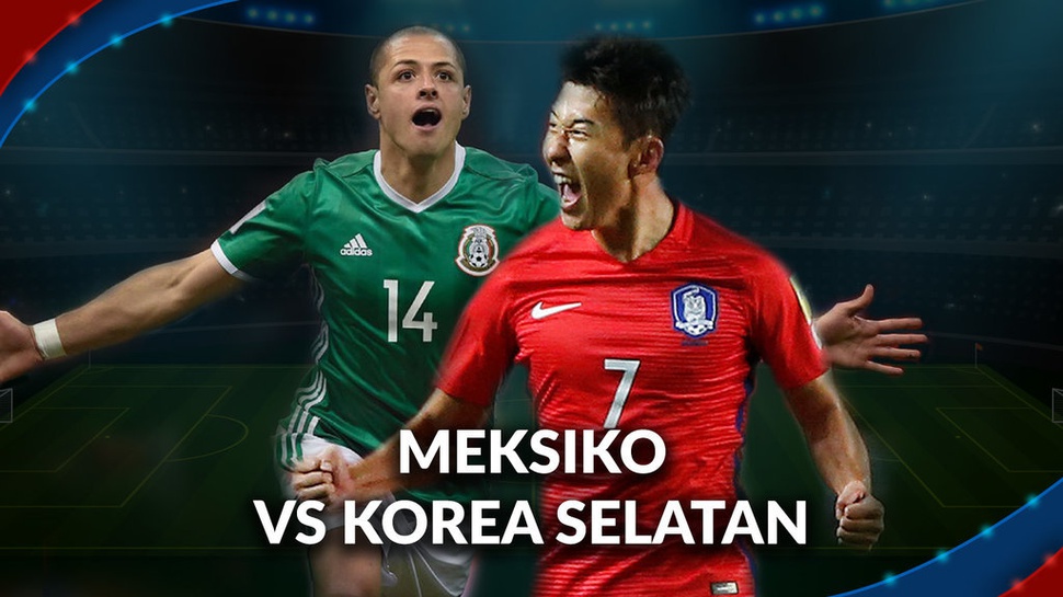 Susunan Pemain Korea Selatan vs Meksiko