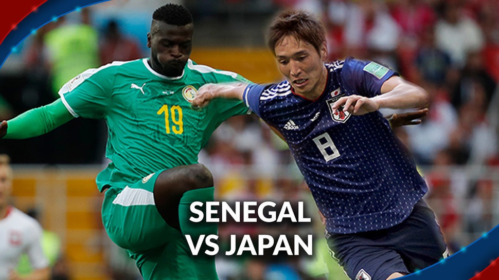 Susunan Pemain Senegal vs Jepang Piala Dunia 2018