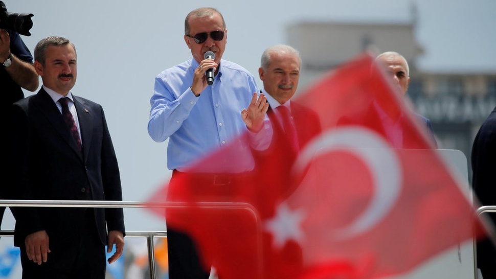 Partai Pimpinan Erdogan Kalah di Pemilihan Wali Kota di Turki