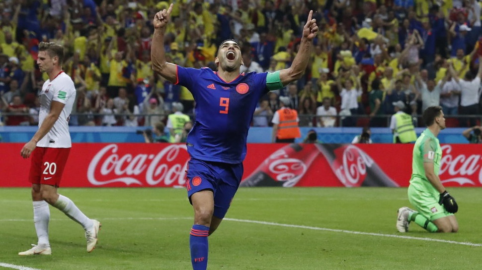 Hasil Piala Dunia 2018: Kolombia Menang, Polandia Tersingkir