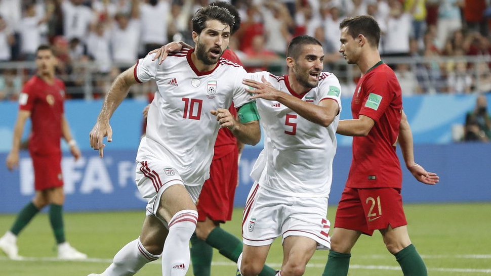 Hasil Iran vs Yaman, Gelontoran Lima Gol Anak Asuh Carlos Queiroz