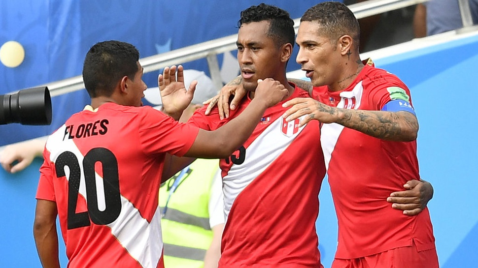 Hasil Piala Dunia 2018 Australia vs Peru Skor Akhir 0-2