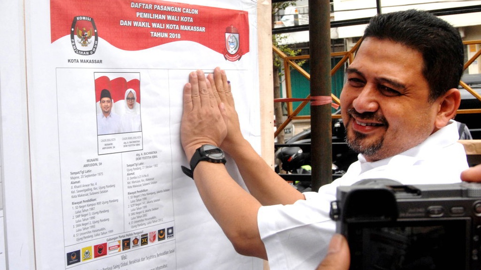 Quick Count Pilkada Makassar: Kotak Kosong Ungguli Paslon Tunggal