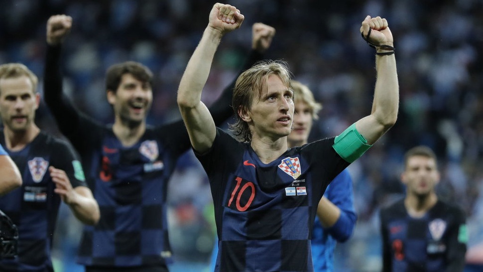 Luka Modric Raih Penghargaan Pemain Terbaik Eropa Musim 2017-2018