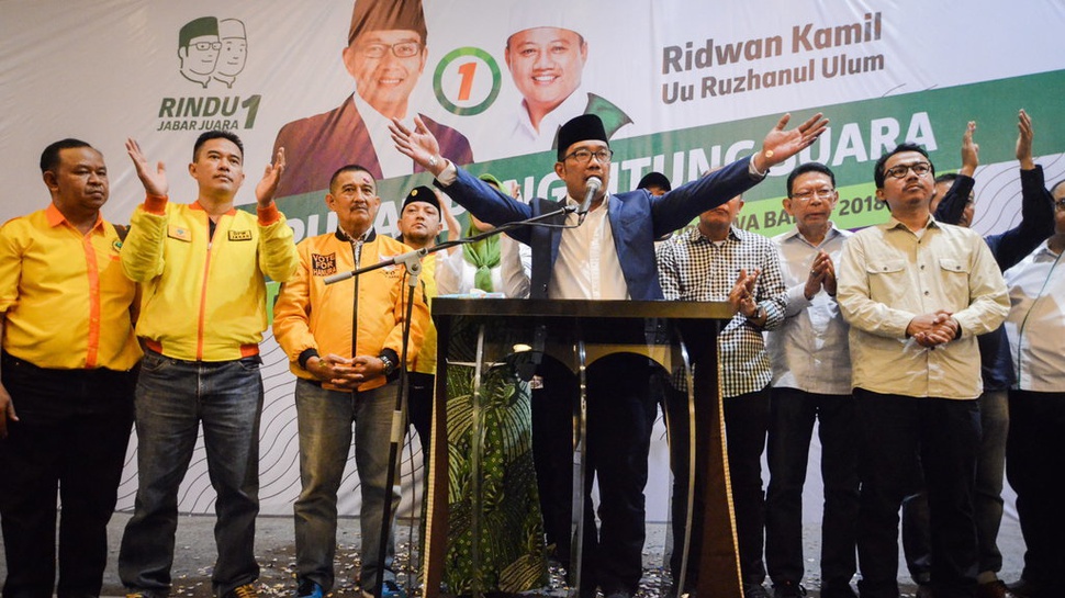 Ridwan Kamil Nyatakan Siap Dukung Jokowi-Cak Imin di Pilpres 2019