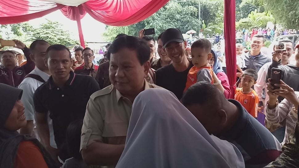 Prabowo Telah Gunakan Hak Pilih untuk Pilkada Jabar di TPS Bogor