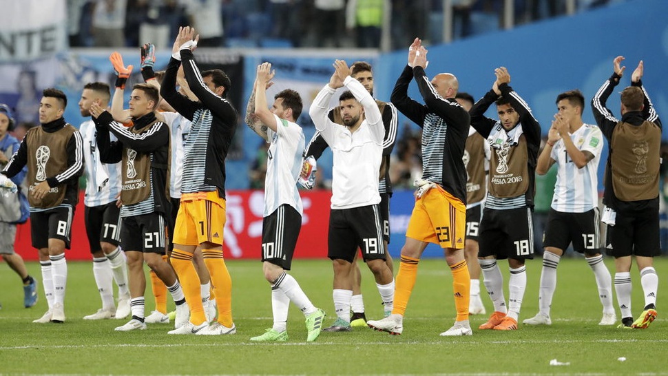 Argentina Lolos Bertemu Perancis di Babak 16 Besar Piala Dunia 2018