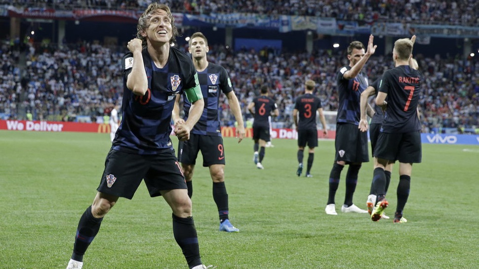 Jelang Kroasia vs Inggris, Luka Modric Waspadai Bola Mati