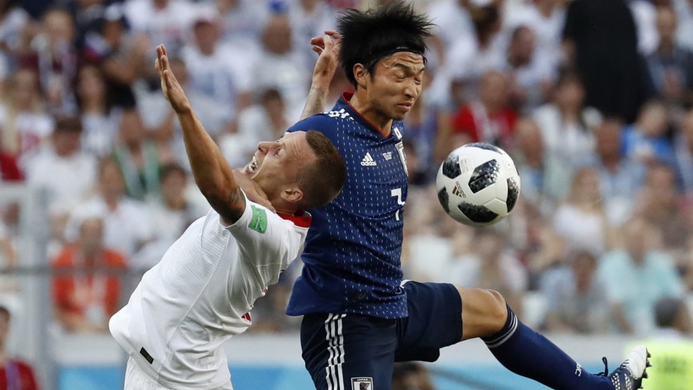Hasil Jepang vs Polandia Skor Babak Pertama 0-0