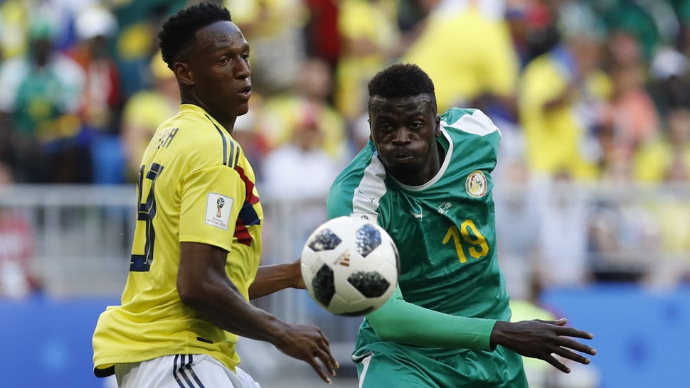 Hasil Senegal vs Kolombia Skor Akhir 0-1