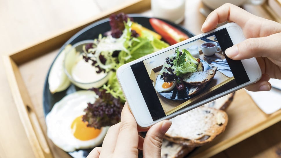 Bikin Potret Makanan Ciamik dengan Ponsel Anda