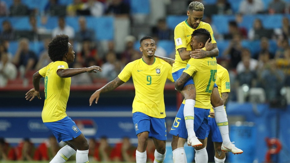 Hasil Brasil vs Kamerun Skor Akhir 1-0, Menang Meski Neymar Cedera