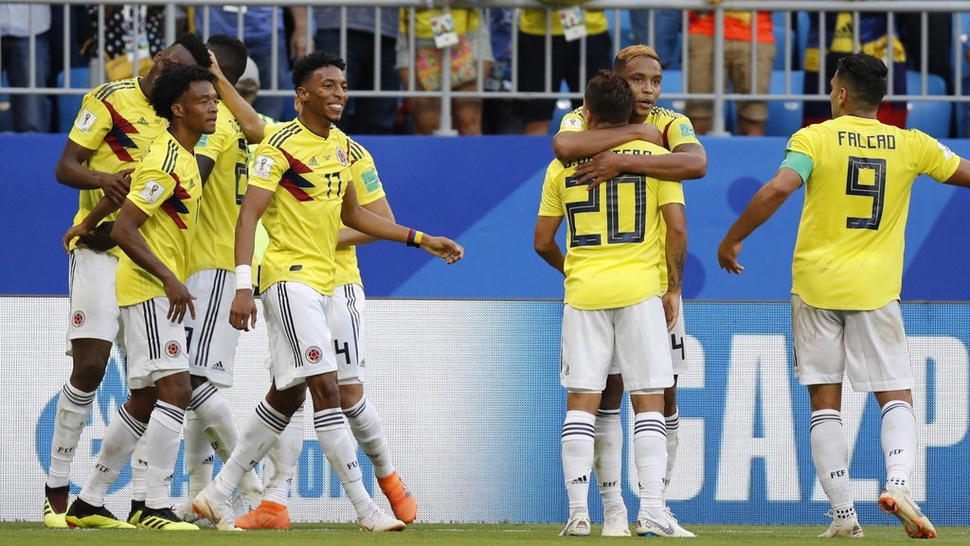 Klasemen Akhir Grup H Piala Dunia 2018: Kolombia & Jepang Lolos!