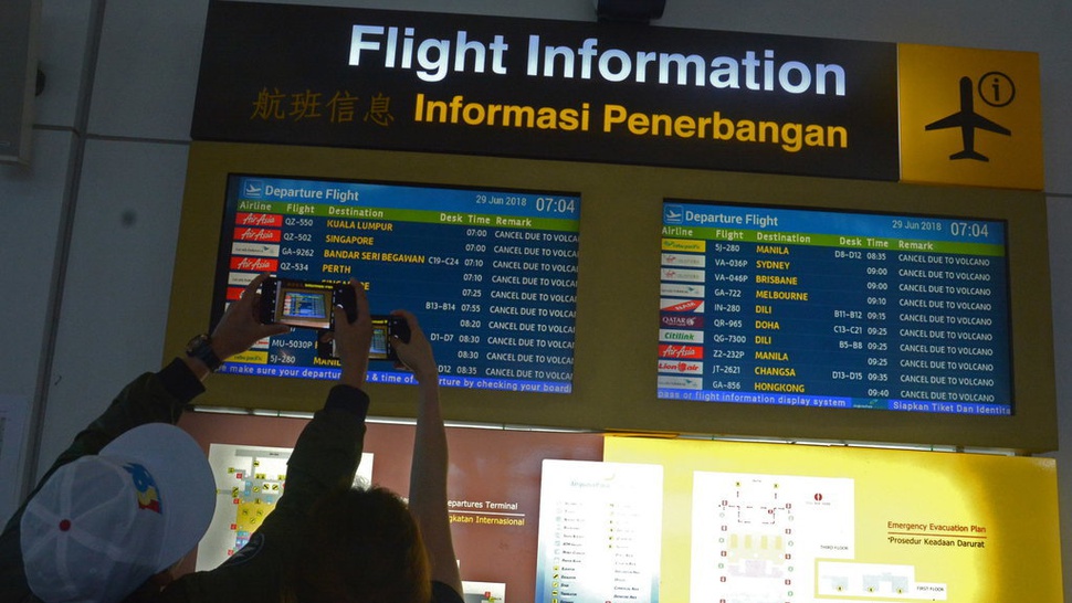 Bandara Ngurah Rai Kembali Dibuka pada Pukul 14.30 WITA