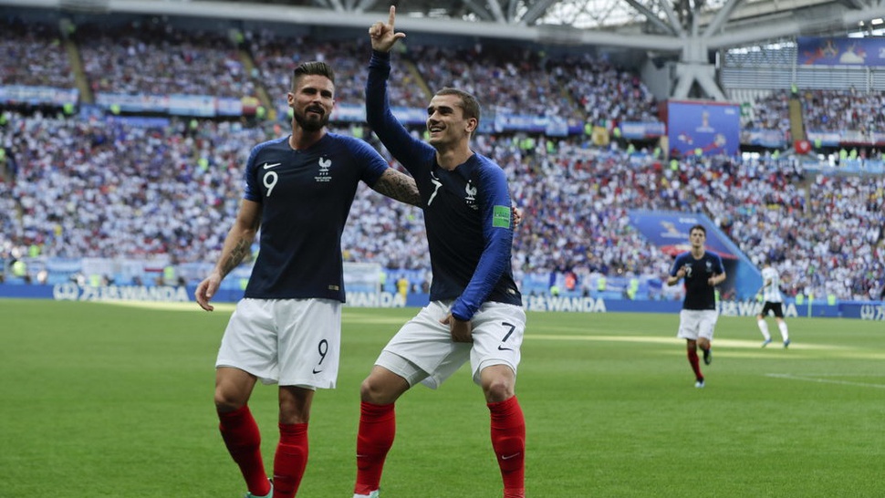 Reaksi Antoine Griezmann soal Duel Perancis vs Uruguay di 8 Besar