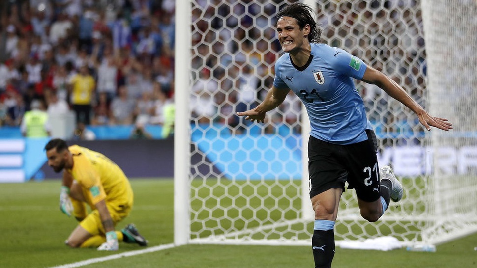 Hasil Uruguay vs Portugal di Piala Dunia 2018 Skor Akhir 2-1
