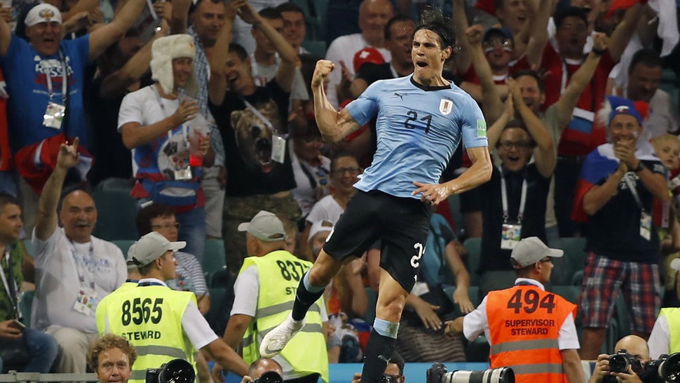 Man of the Match Uruguay vs Portugal: Edinson Cavani