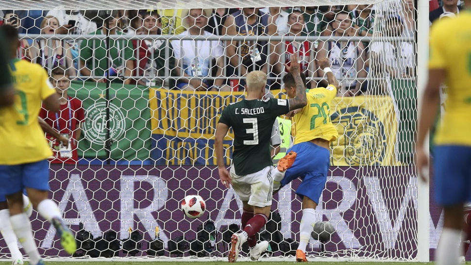 Hasil Peru vs Brasil, Babak Pertama Selecao Unggul 0-3