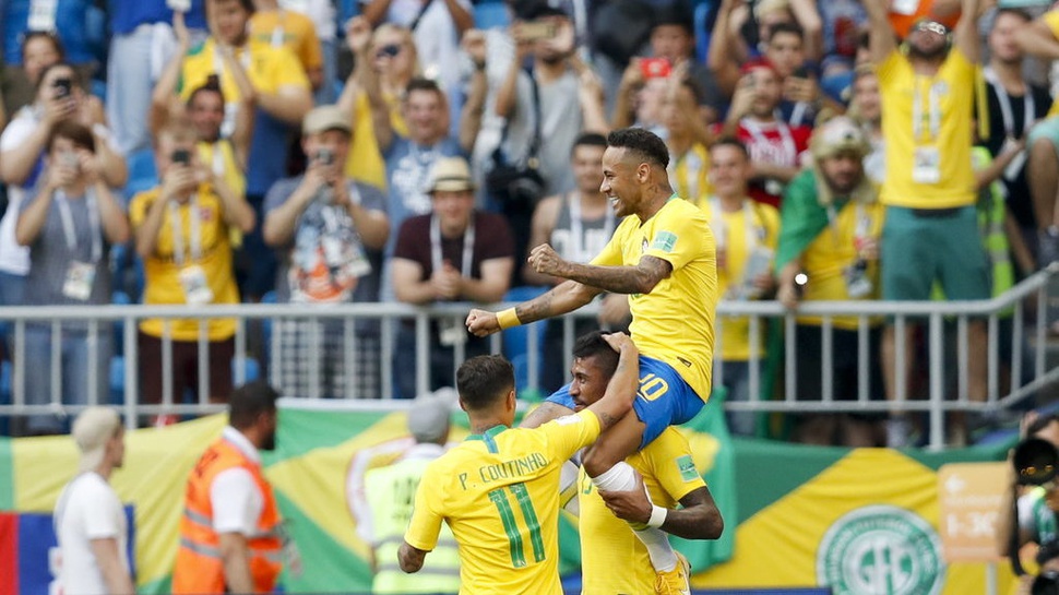 Hasil Arab Saudi vs Brasil Skor Akhir 0-2, Neymar Dua Assist