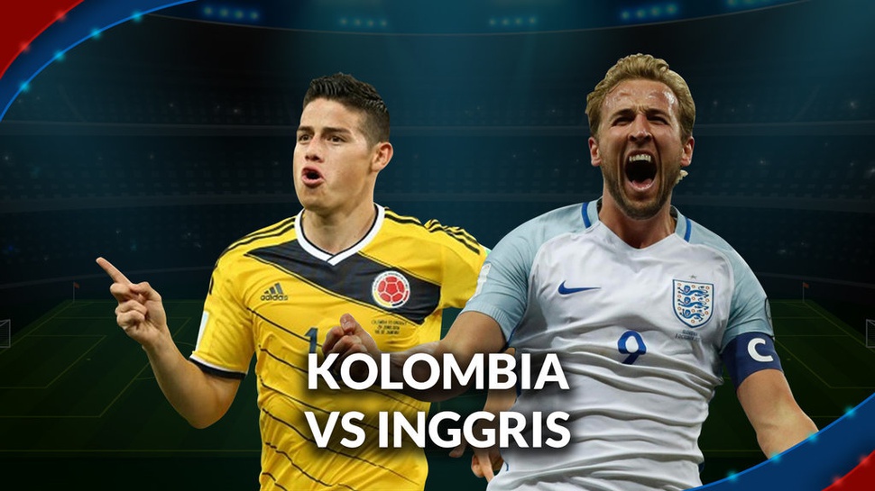 Live Colombia vs England World Cup 2018