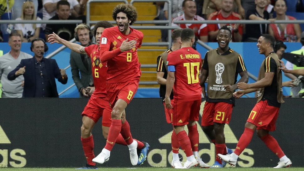 Hasil Belgia vs Jepang di Piala Dunia 2018 Skor Akhir 3-2