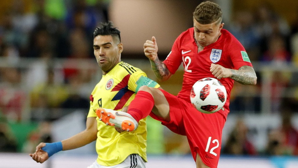 Hasil Akhir Kolombia vs Inggris Skor Adu Penalti 3-4 (1-1)