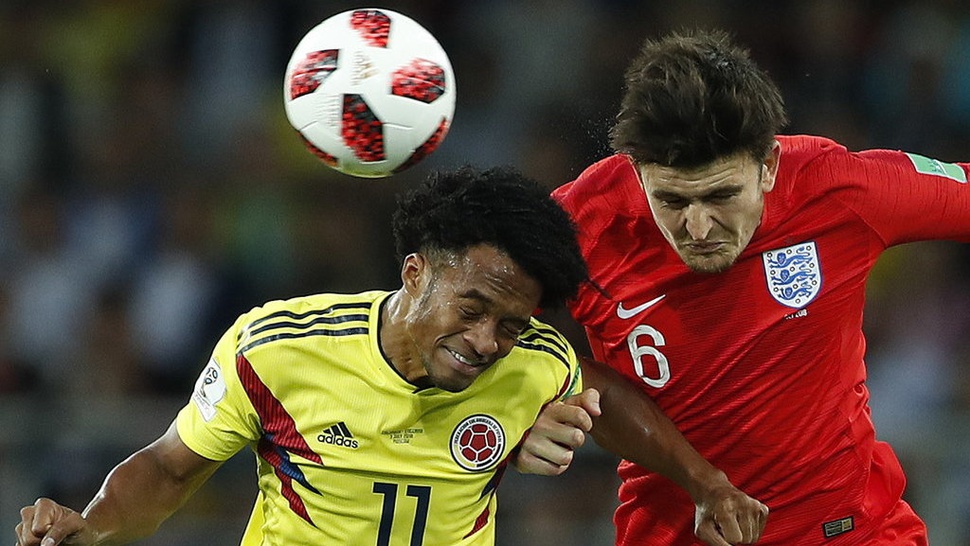 Hasil Kolombia vs Inggris Skor 0-0 Tanpa Gol di Babak Pertama