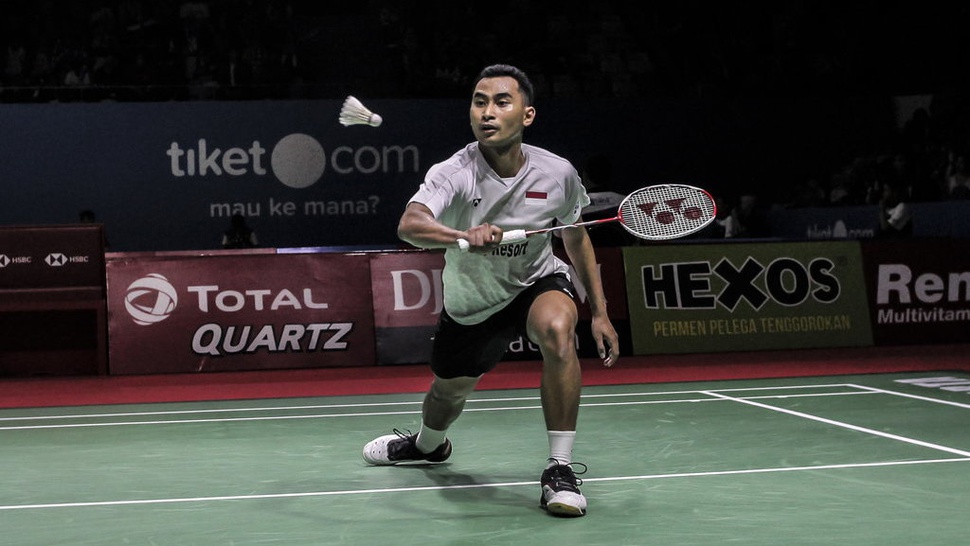 Hasil Indonesia Open 2018: Tommy Sugiarto ke Perempat Final