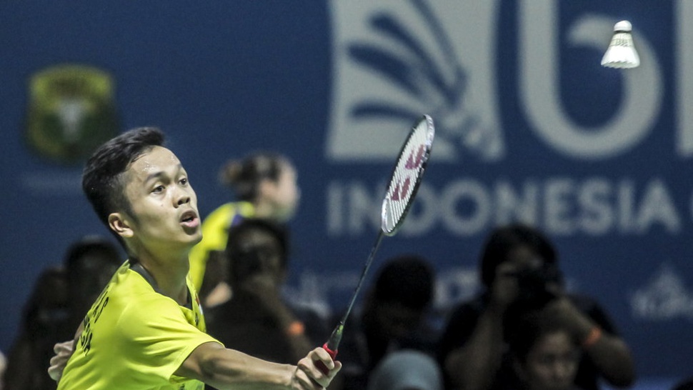 Hasil Malaysia Masters 2019: Anthony Ginting Takluk oleh Chen Long