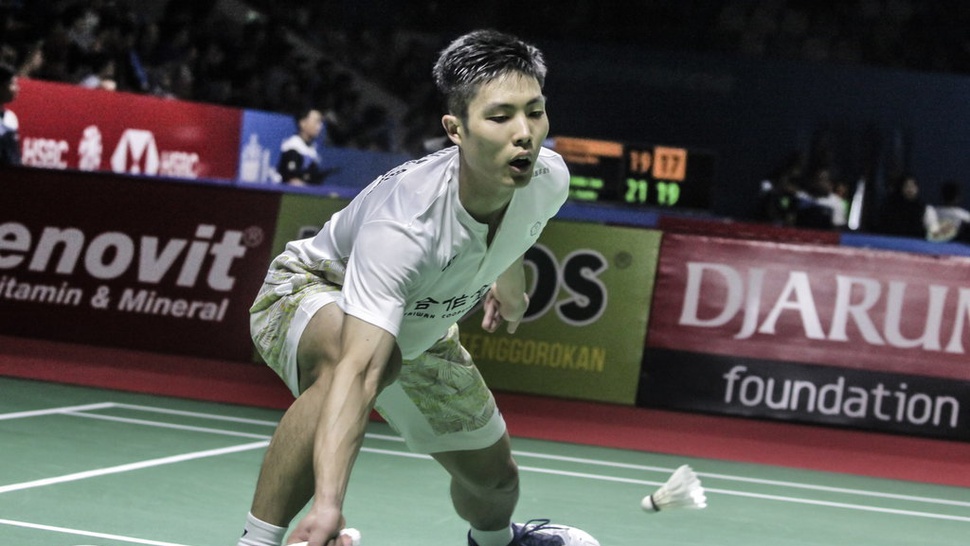 Kalahkan Wangcharoen, Chou Tien Chen ke Final Indonesia Open 2019