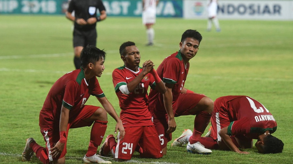 Hasil Timnas U-19 Indonesia vs Thailand: Sama Kuat di Pakansari