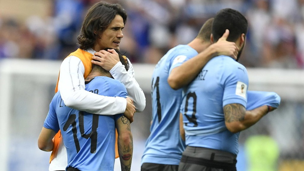 Hasil Uruguay vs Perancis 0-2, Oscar Tabarez Pasrah