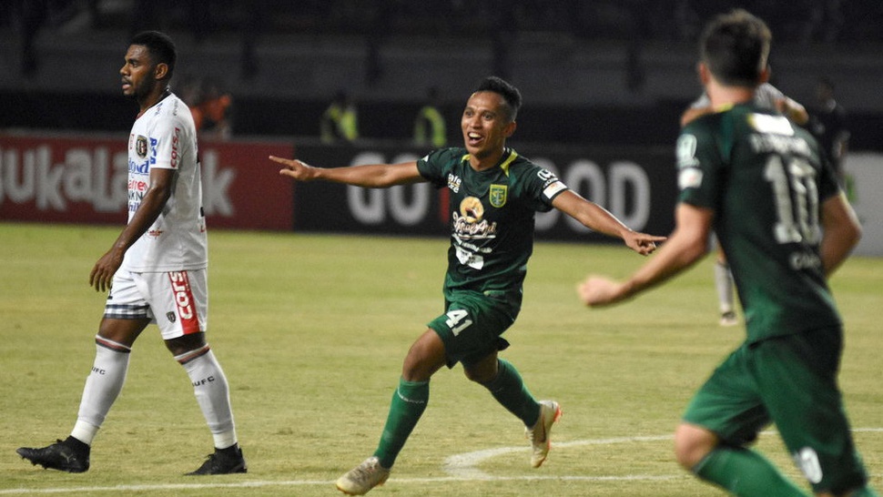 Hasil Persebaya vs Persinga: Babak Pertama Bajul Ijo Unggul 3 Gol