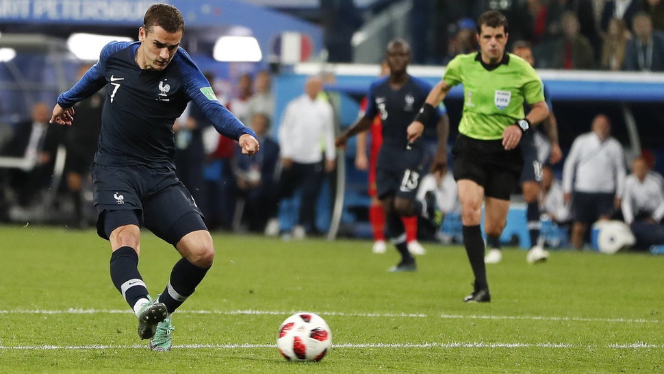 Jelang Perancis vs Kroasia, Griezmann Tak Peduli Kritik 