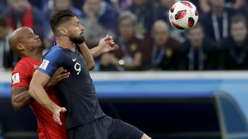 Hasil Perancis vs Belgia 0-0: Statistik & Skor Sementara Babak 1 