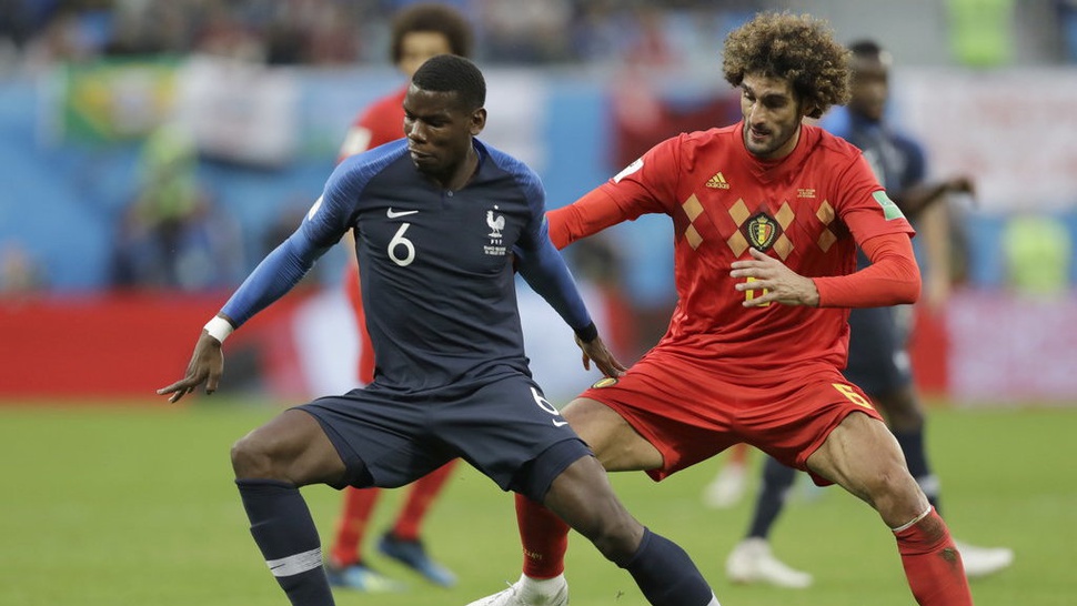 Hasil Perancis vs Belgia Skor Babak Pertama 0-0