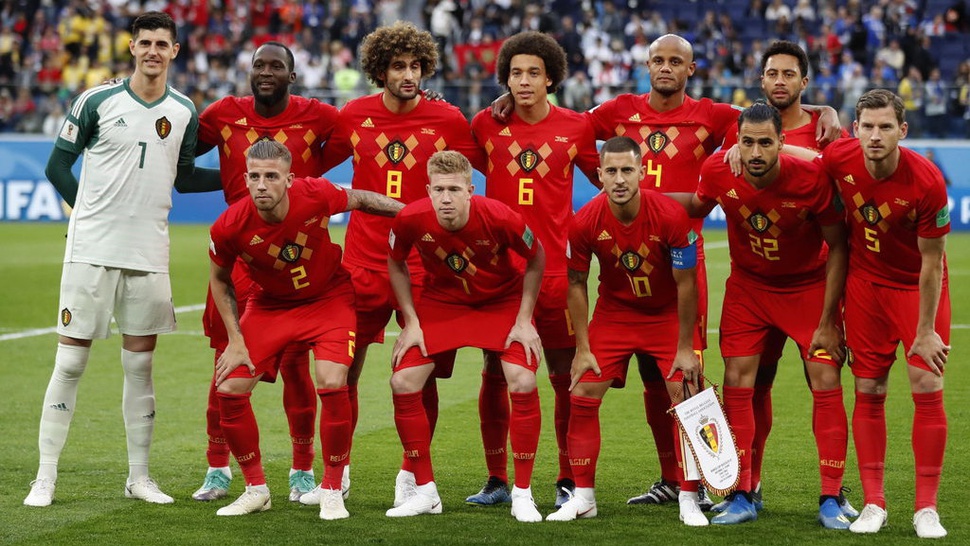 Skuat Belgia Rasa Liga Inggris di Semifinal Kontra Perancis 