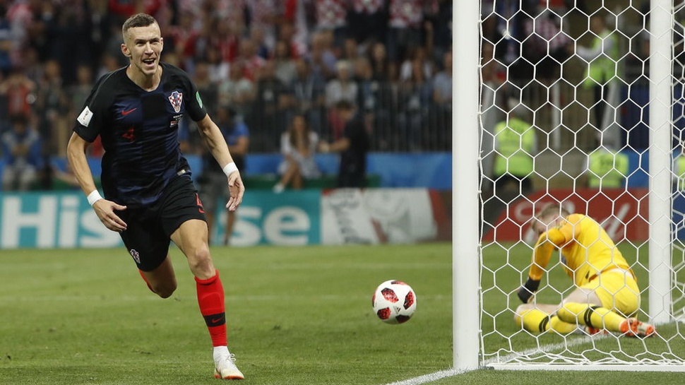 Hasil Kroasia vs Inggris Piala Dunia 2018 Skor Babak Kedua 1-1