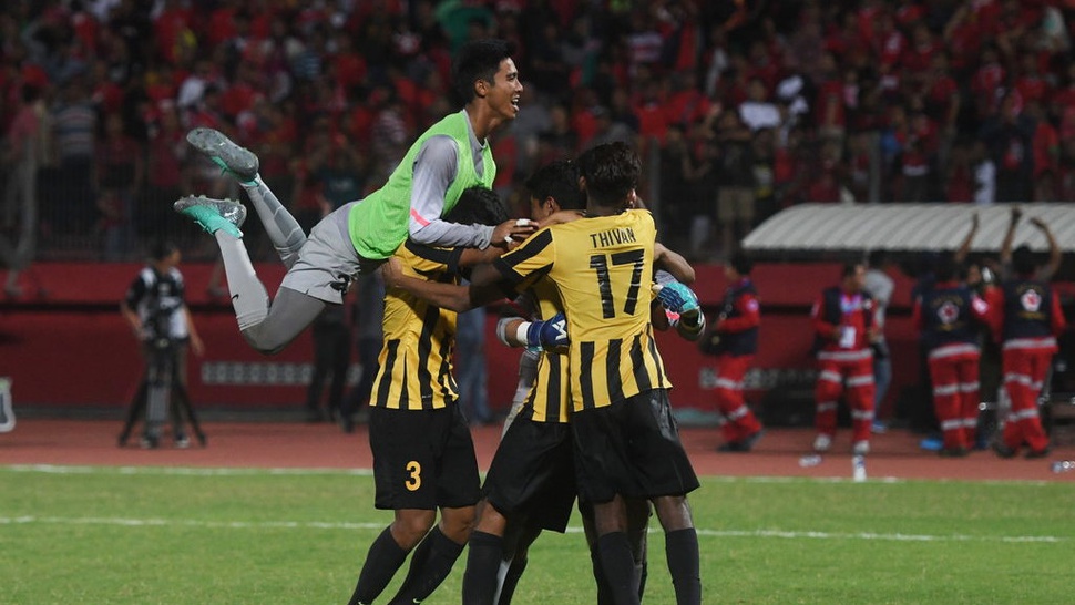 Hasil Malaysia vs Myanmar Skor 3-0, Lolos Semifinal Piala AFF 2018